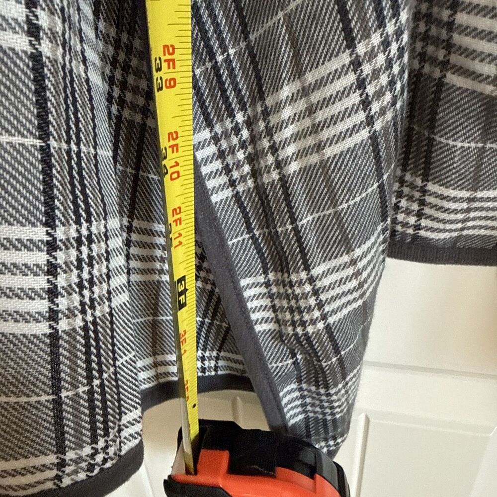 Unbranded XXL Plaid Long Vest - Picture 6 of 8